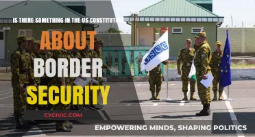 The US Constitution: Border Security Provisions Explained