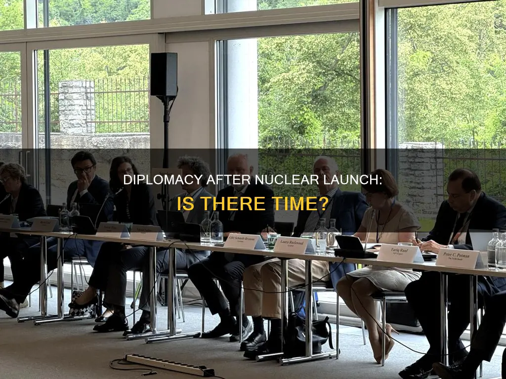 is there time for diplomacy after nukes are launched