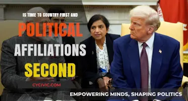 Prioritizing National Interests: A Call to Set Politics Aside
