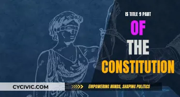 Title IX: Constitutional Amendment or Separate Legislation?