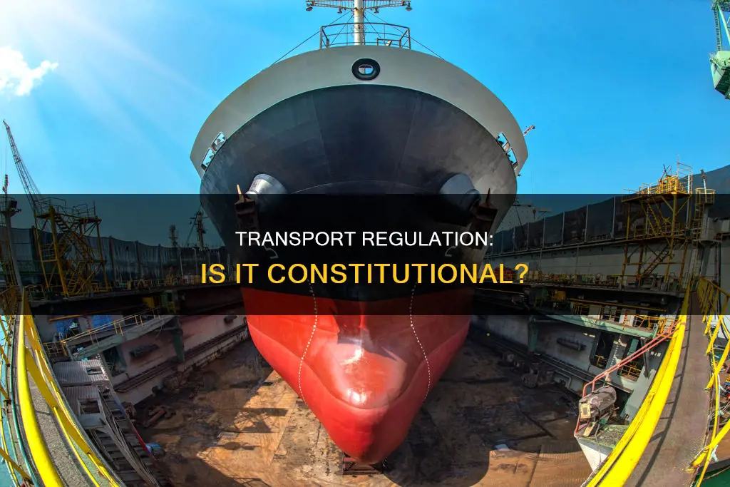 is to regulate transportation implied in the constitution