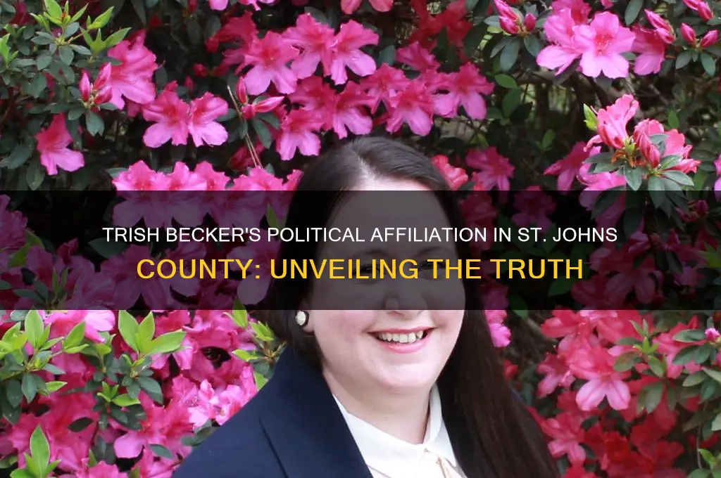 is trish becker st johns county political party