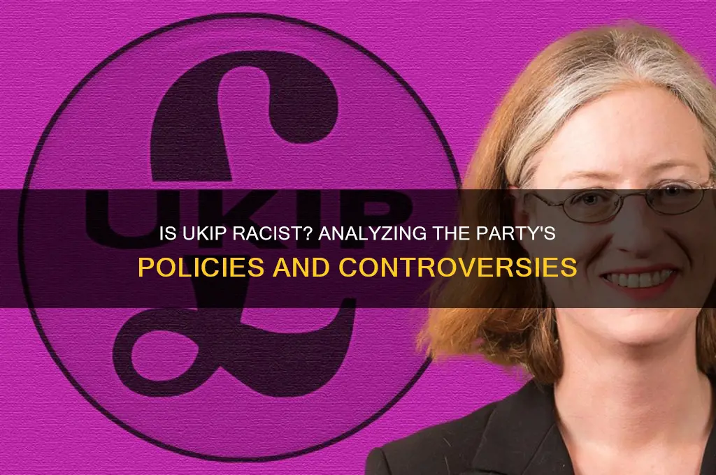 is ukip a racist political party