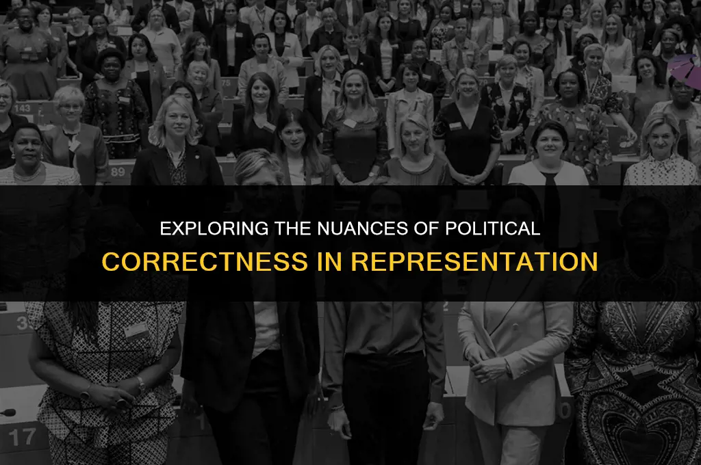 is underrepresented politically correct