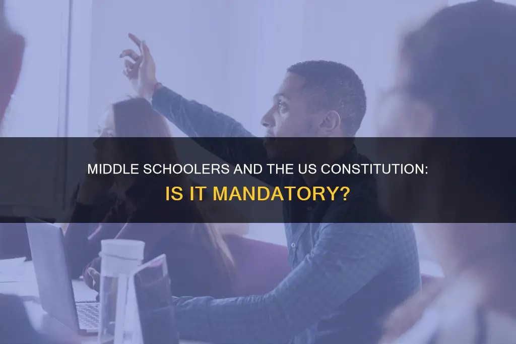 is us constitution mandated in il middle school