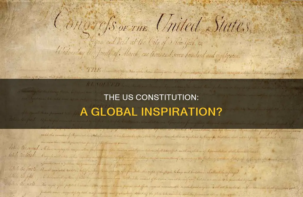 is us constitution used as model for other countries