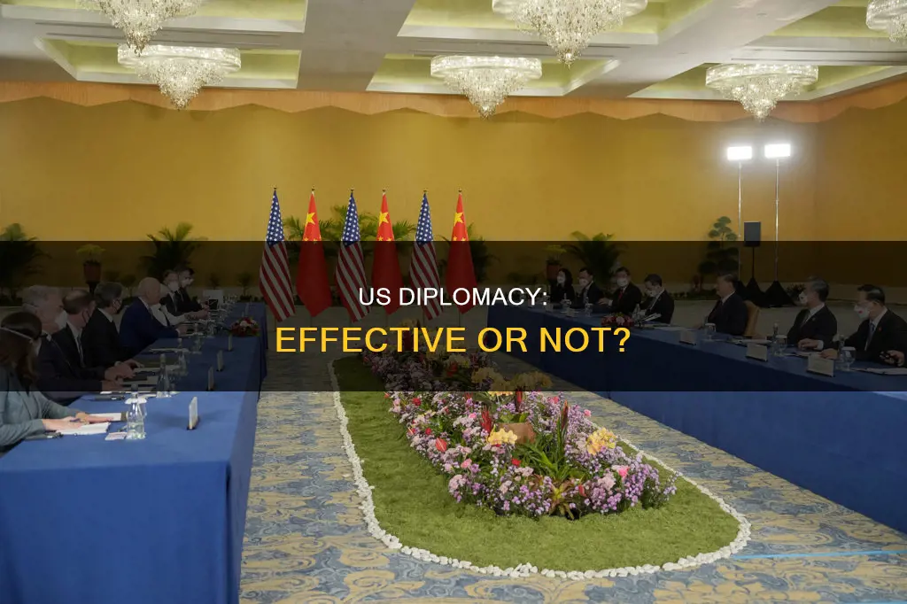 is us diplomacy effective