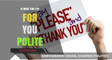 Is 'What Can I Do for You?' Polite? Exploring Etiquette and Intent