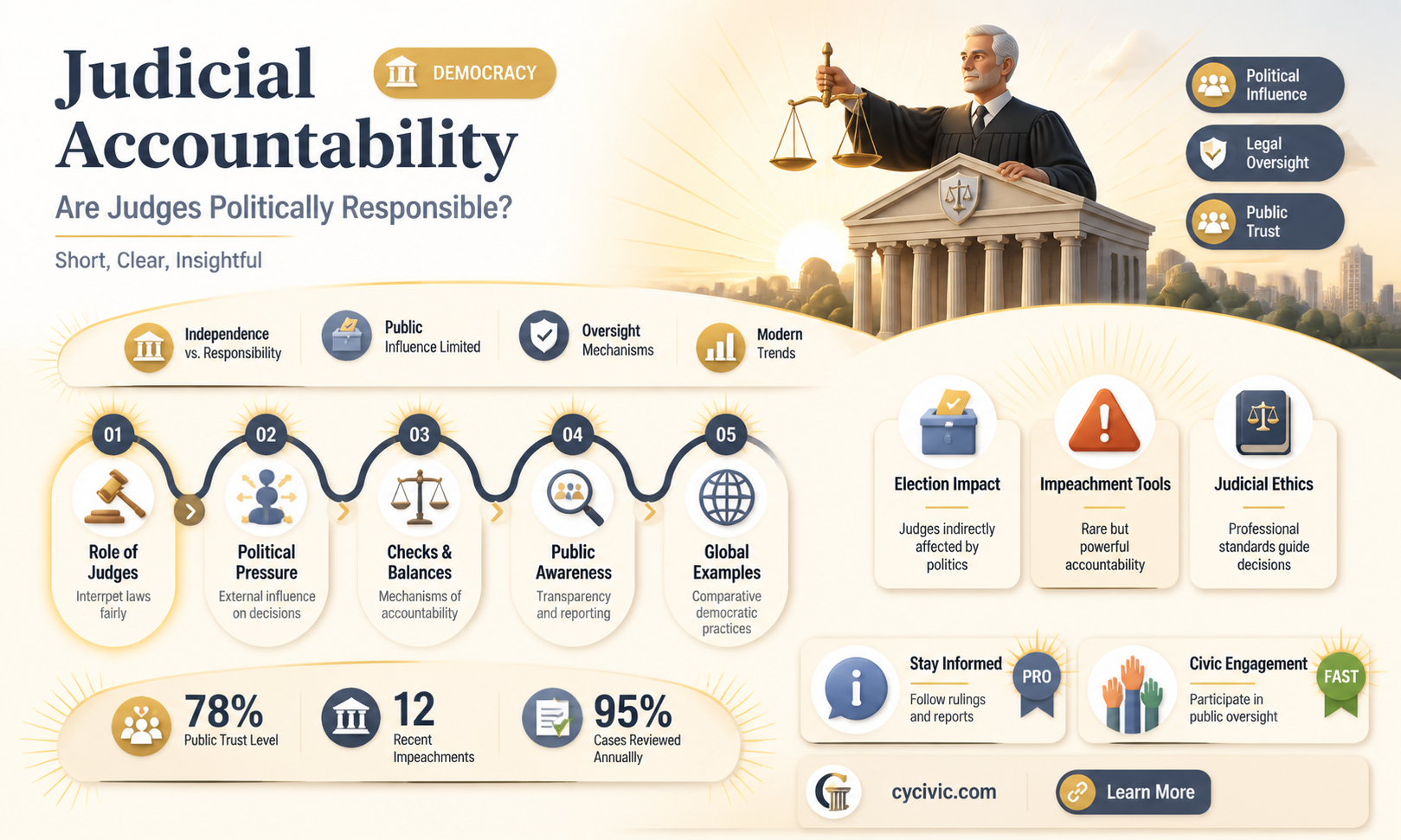 are judges politically responsible