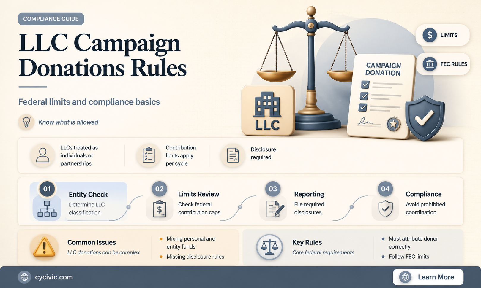 can an llc donate to a political campaign federal
