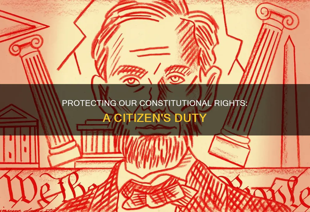 must protect and defend the constitution