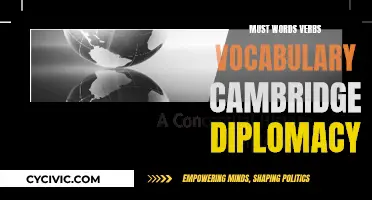 Mastering Diplomacy: Cambridge's Essential Verbs for Effective Communication
