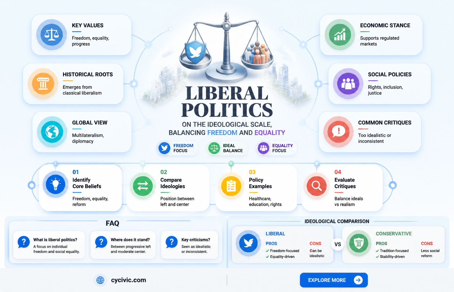 are liberal politics right or left