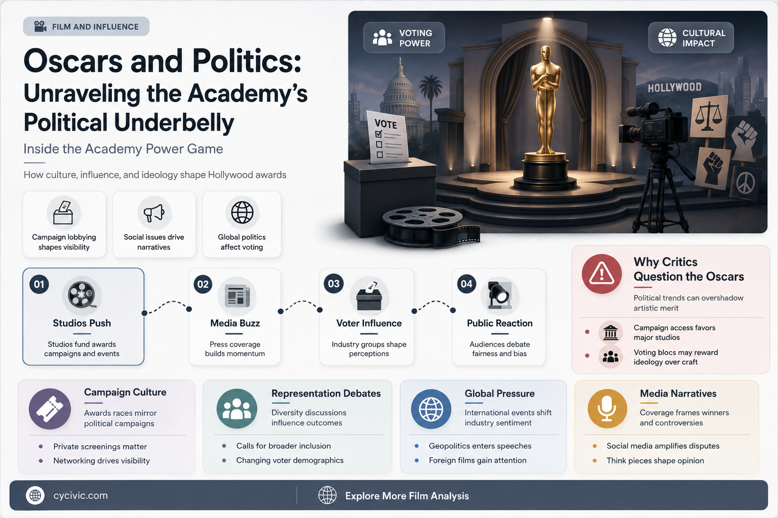 are the oscars political