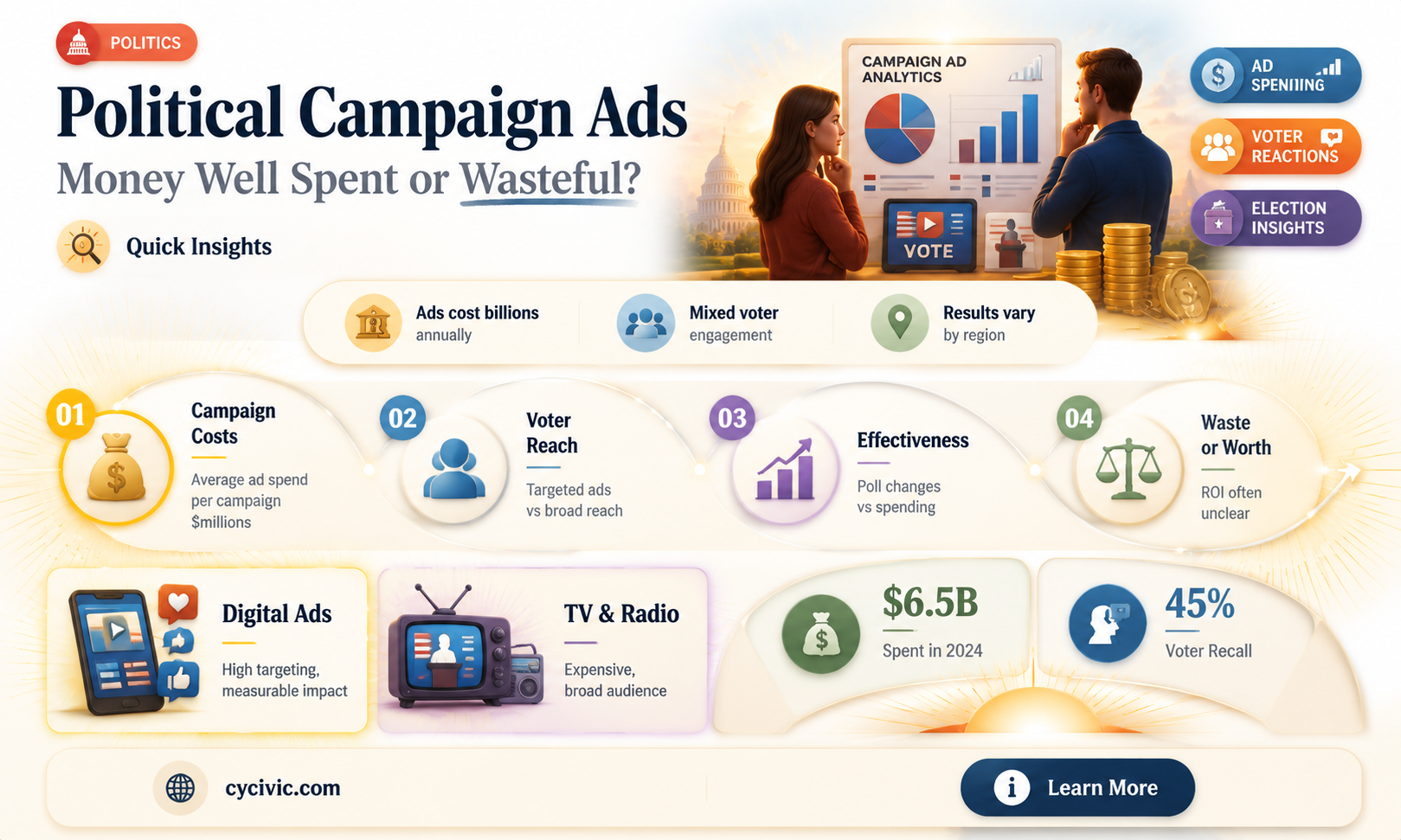are political campaign ads worth the money