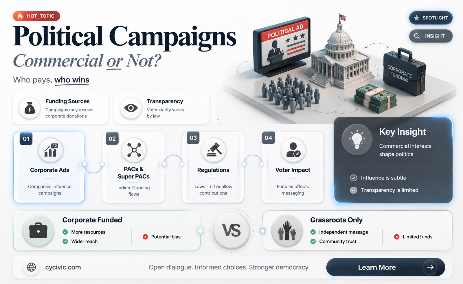 are political campaigns classified as companies