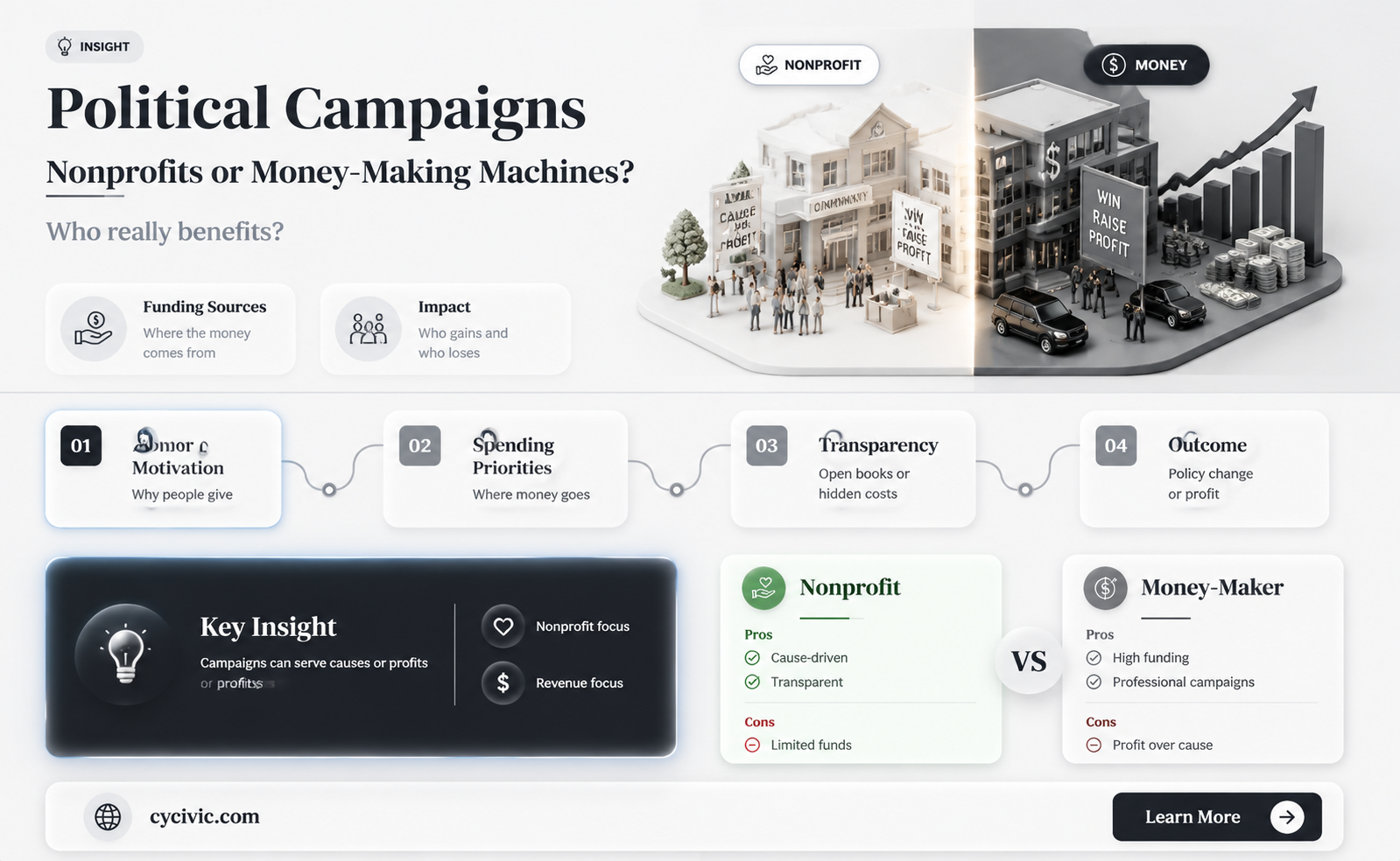 are political campaigns nonprofts