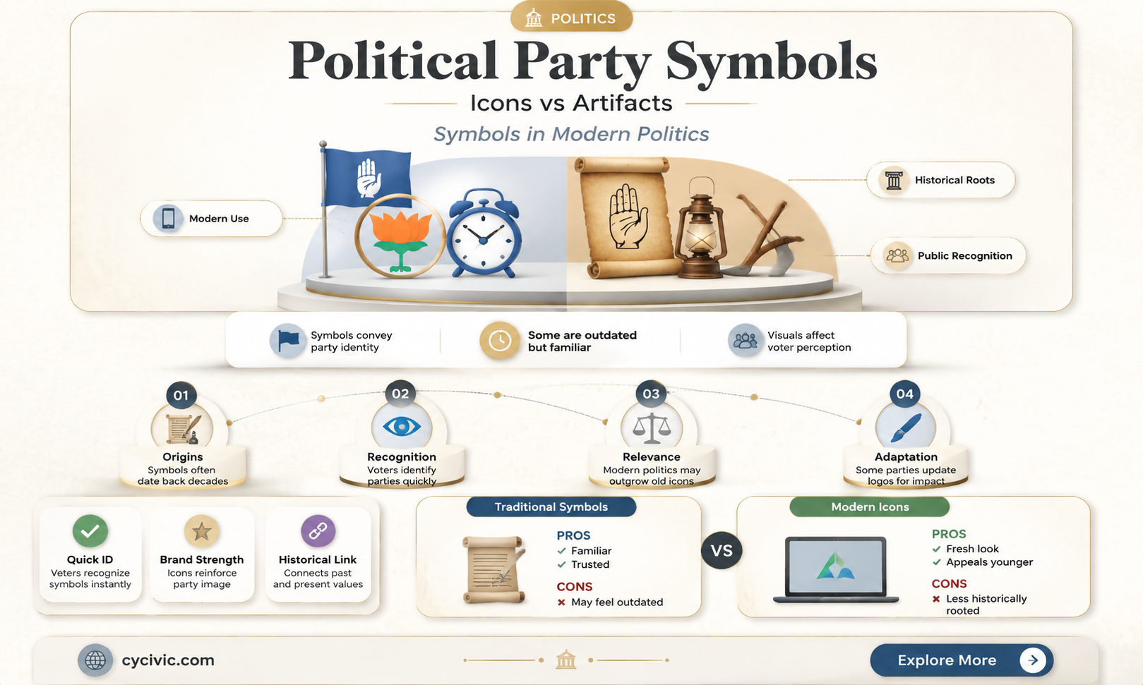 are political party symbols still important or are they outdated