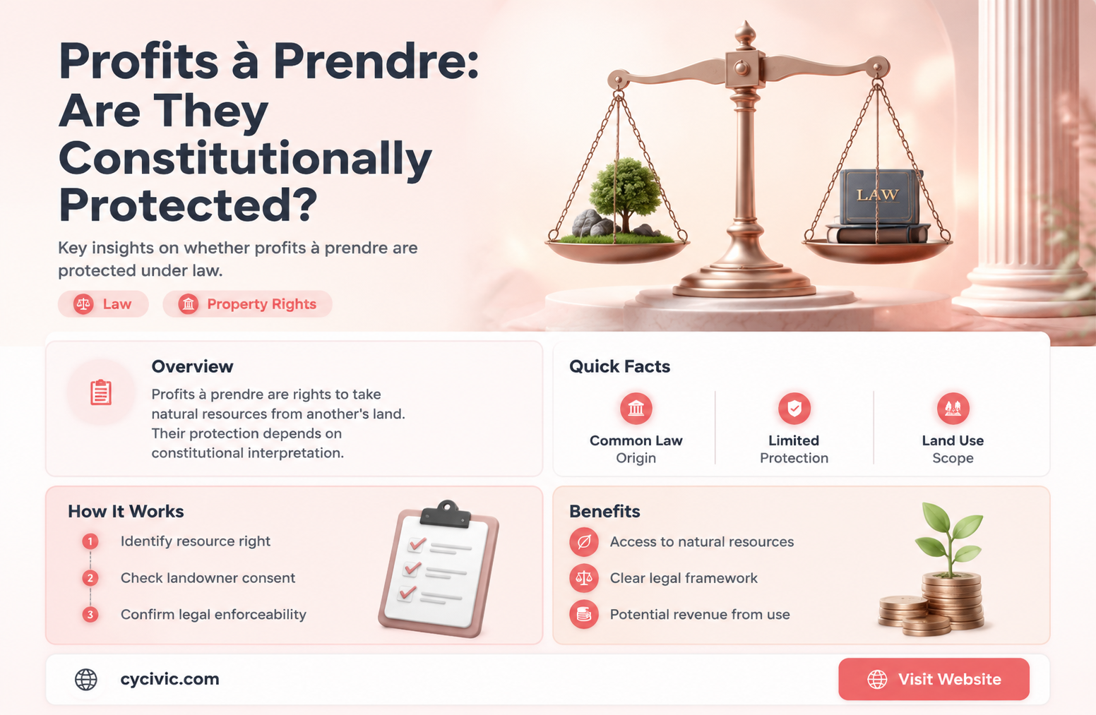 are profits a pendre protected under the constitution