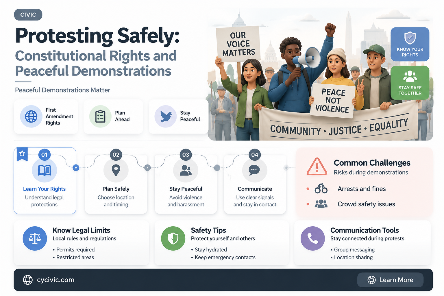 are protests protected by the constitution