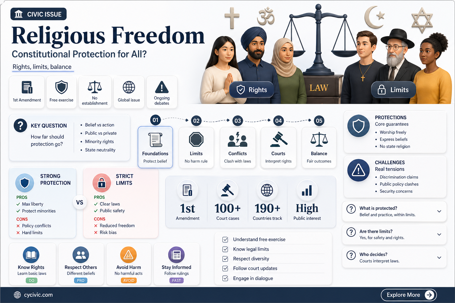 are all religous practices constitutionally protected