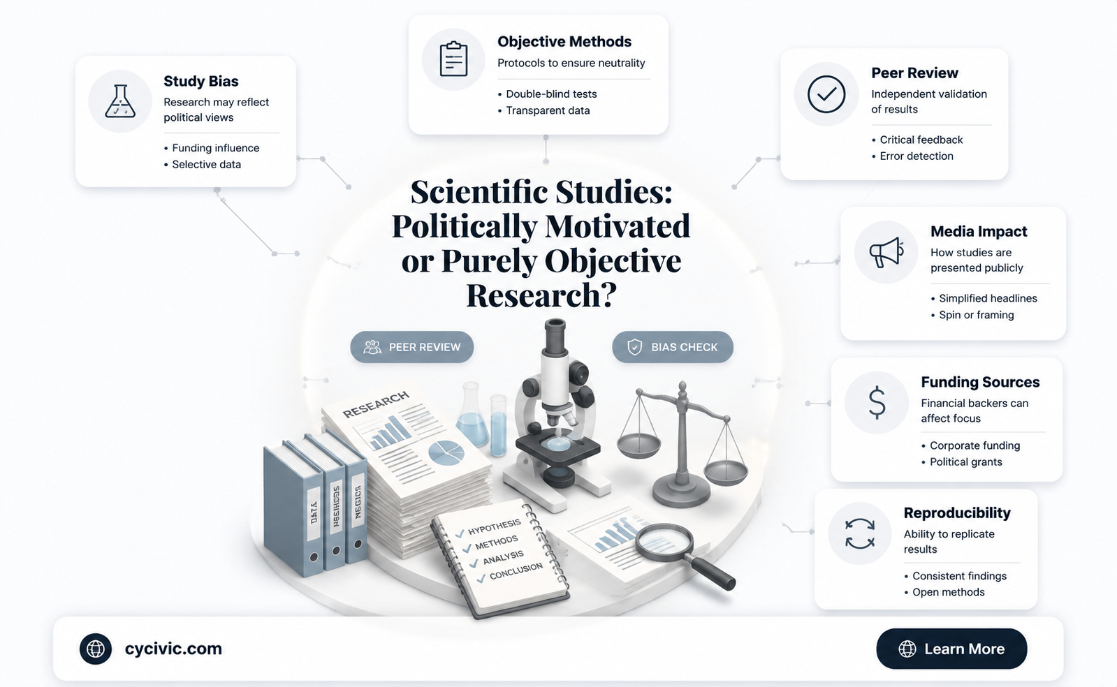 are scientific studies politically driven