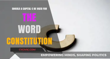 The Capital "C" in Constitution: A Style Guide Mystery