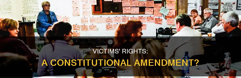 should a victims rights amendment be added to the constitution