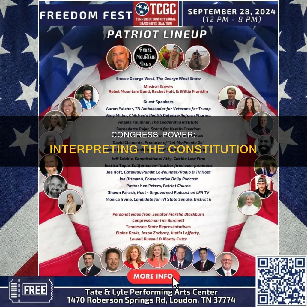 should congress have the power to interpret the constitution