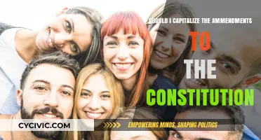 Understanding Capitalization: Constitutional Amendments