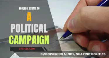 Political Campaign Donations: Worthy Investment or Waste?