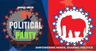 Should I Switch Political Parties? Evaluating Values, Policies, and Alignment