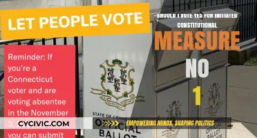 Why You Should Vote Yes on Measure No. 1