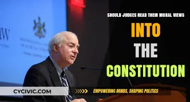 Judges' Moral Views: Interpreting the Constitution