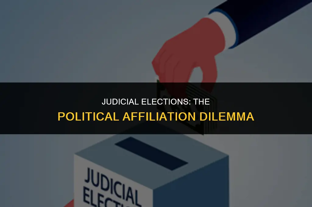 should judicial elections be based upon a person