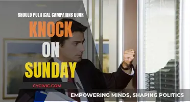 Political Door-Knocking: Sunday Strategy or Sacred Day Off?