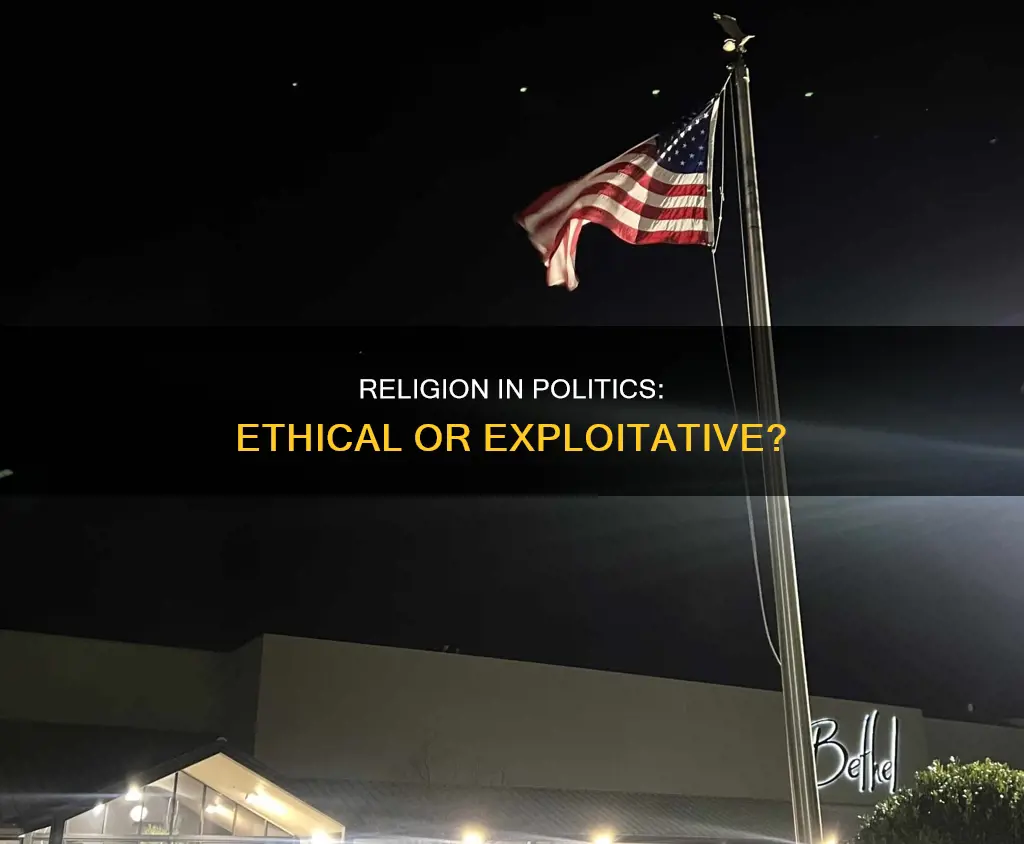 should political candidates use religion as part of their campaigns