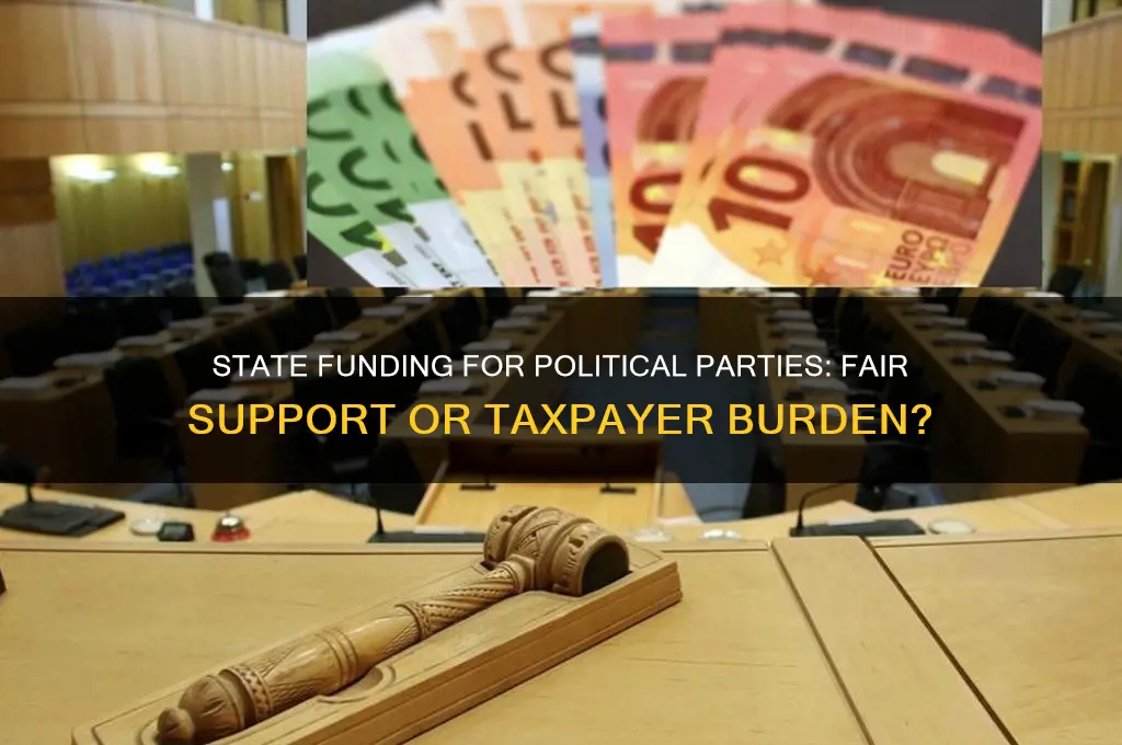 should political parties be state funded