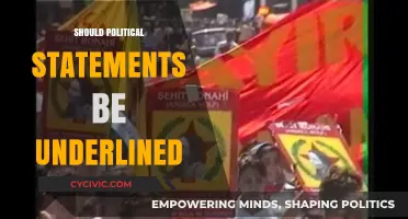 Should Political Statements Be Underlined? Exploring Clarity and Emphasis in Communication
