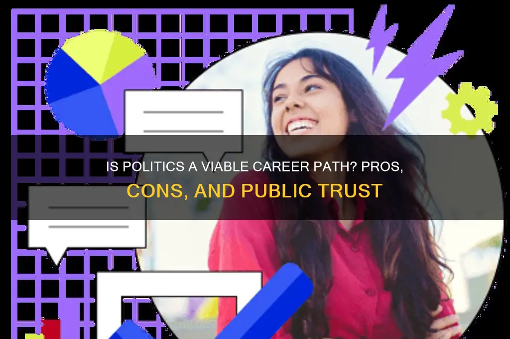 should politics be a career