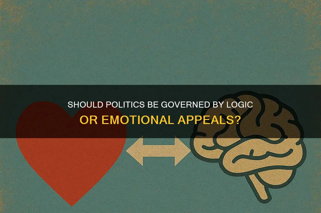 should politics be logic