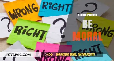 Should Politics Uphold Morality? Exploring Ethics in Governance and Policy