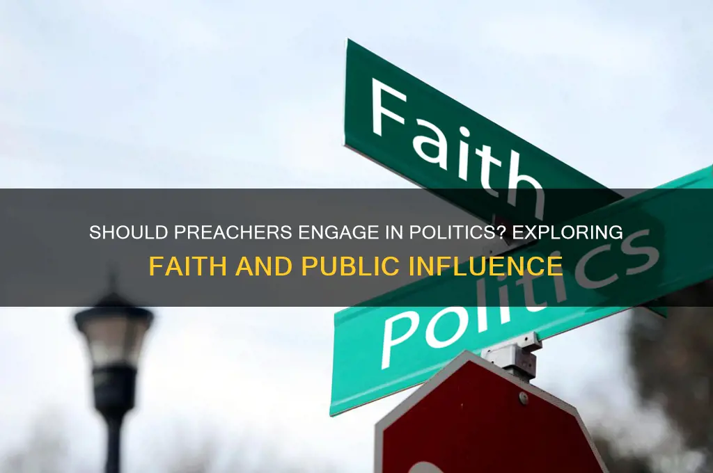should preachers be political