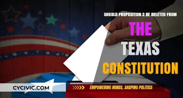 Texas Constitution: Proposition 2's Relevance?