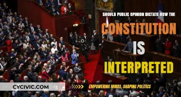 Public Opinion: Should It Interpret the Constitution?