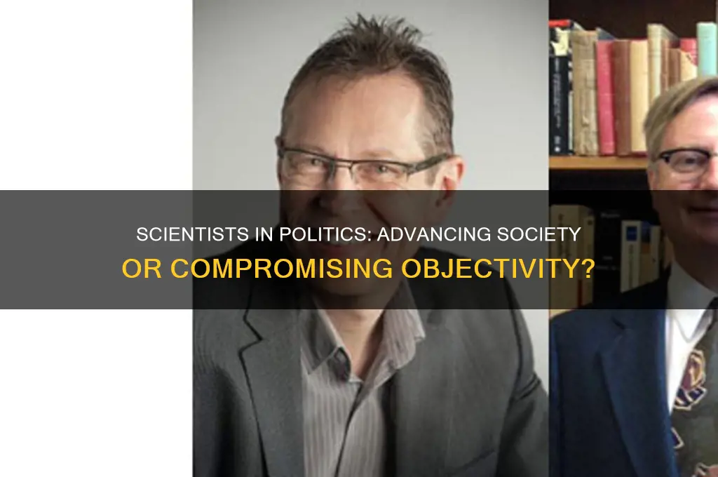 should scientists engage in politics