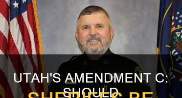 should sherrif be voted on utah constitutional amendment c