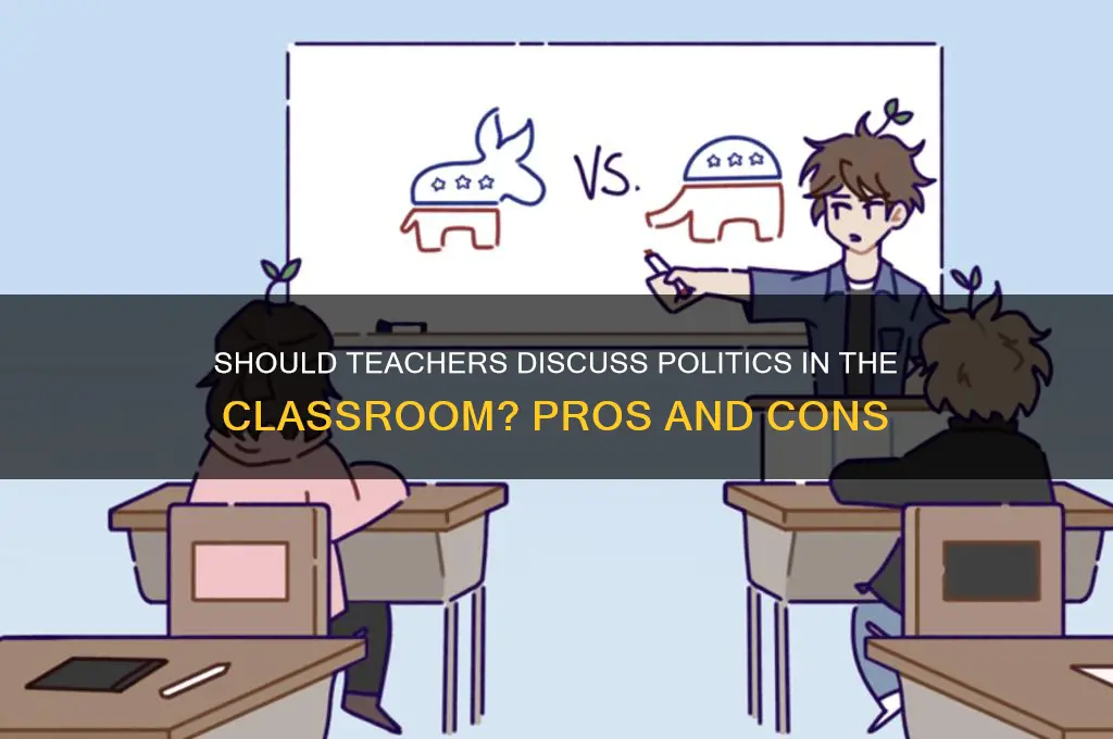 should teachers discuss politics