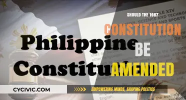 Amending the 1987 Constitution: Is It Necessary?