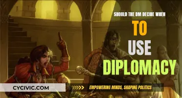 Diplomacy: When is it the DM's Call?